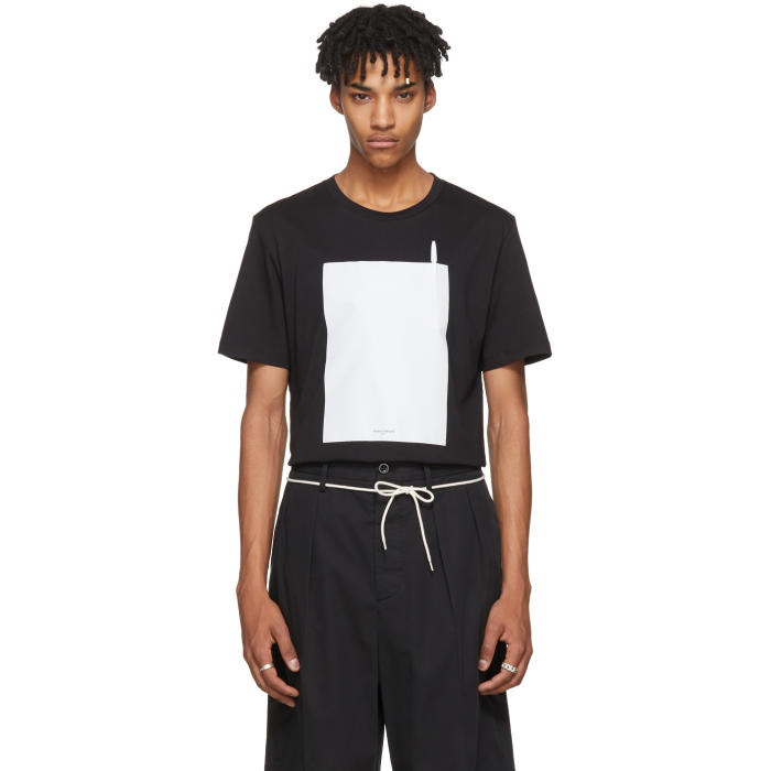 Photo: Maison Margiela Black Scribble Shirt 