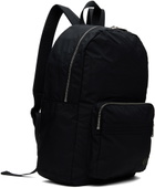 Fred Perry Black Nylon Twin Tipped Backpack