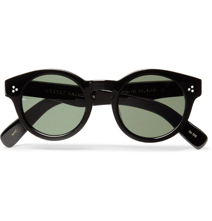 Photo: Moscot - Grunya Round-Frame Acetate Sunglasses - Men - Black