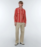 Bode - Curran striped cotton shirt