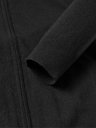 Club Monaco - Cashmere Zip-Up Cardigan - Black