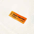 Heron Preston Heron Print Logo Waffle Tee