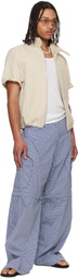 Raimundo Langlois Beige Convertible Jacket