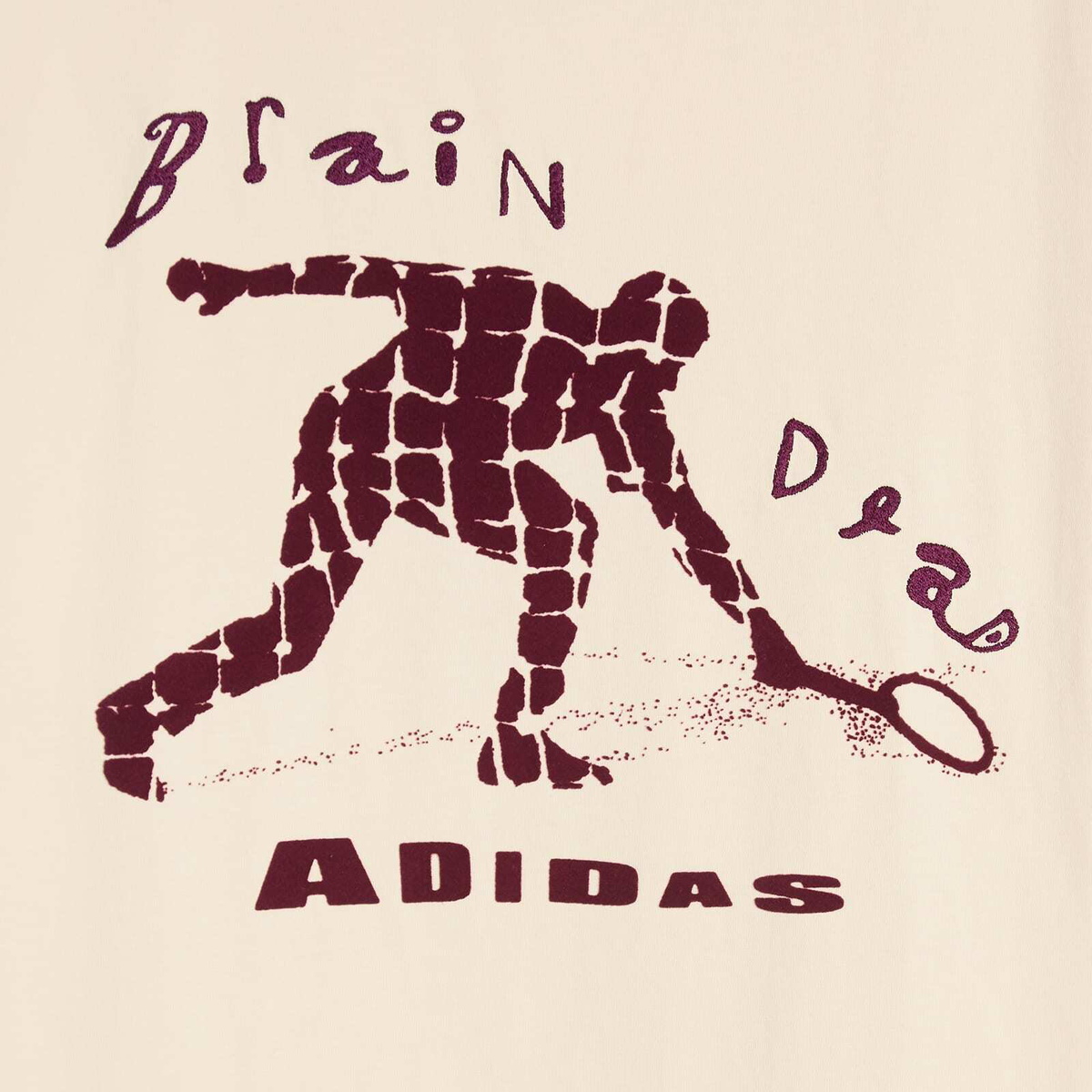 Adidas X Brain Dead T-Shirt in Wonder White