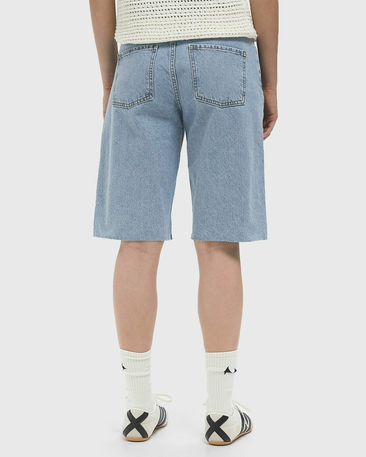 Envii ENBREE STRAIGHT SHORTS Blue Womens Casual Short