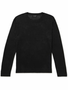 Club Monaco - Slim-Fit Linen Sweater - Black