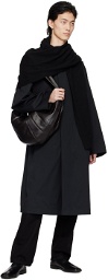 LEMAIRE Black Lightweight Coat