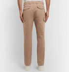 Brunello Cucinelli - Slim-Fit Stretch-Cotton Twill Cargo Trousers - Unknown