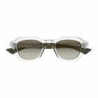 Saint Laurent Eyewear Sl 791004 Crystal Crystal Green