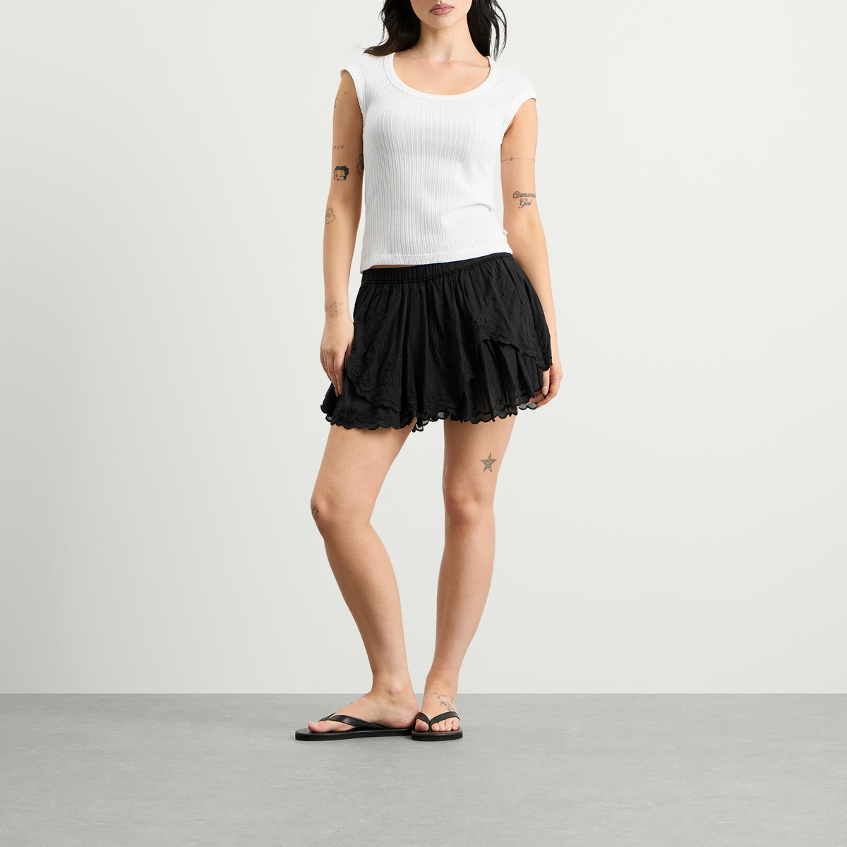 Isabel Marant Women's Étoile Layale Mini Skirt in Black