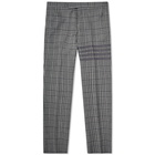 Thom Browne Prince of Wales Four Bar Trouser