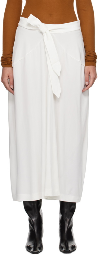 Photo: BITE White Strap Maxi Skirt