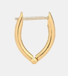 Melissa Kaye Cristina Small 18kt gold hoop earrings