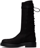 Ann Demeulemeester Black Mick Boots