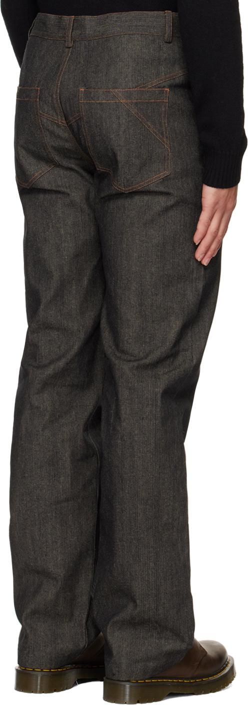 Labrum Black Printed Jeans