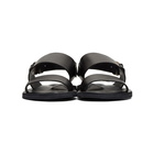 Officine Creative Black Tanhos Sandals