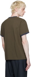 ANOTHER ASPECT Brown 'Another T-Shirt 2.0' T-Shirt