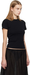 Matteau Black Rib Baby T-shirt