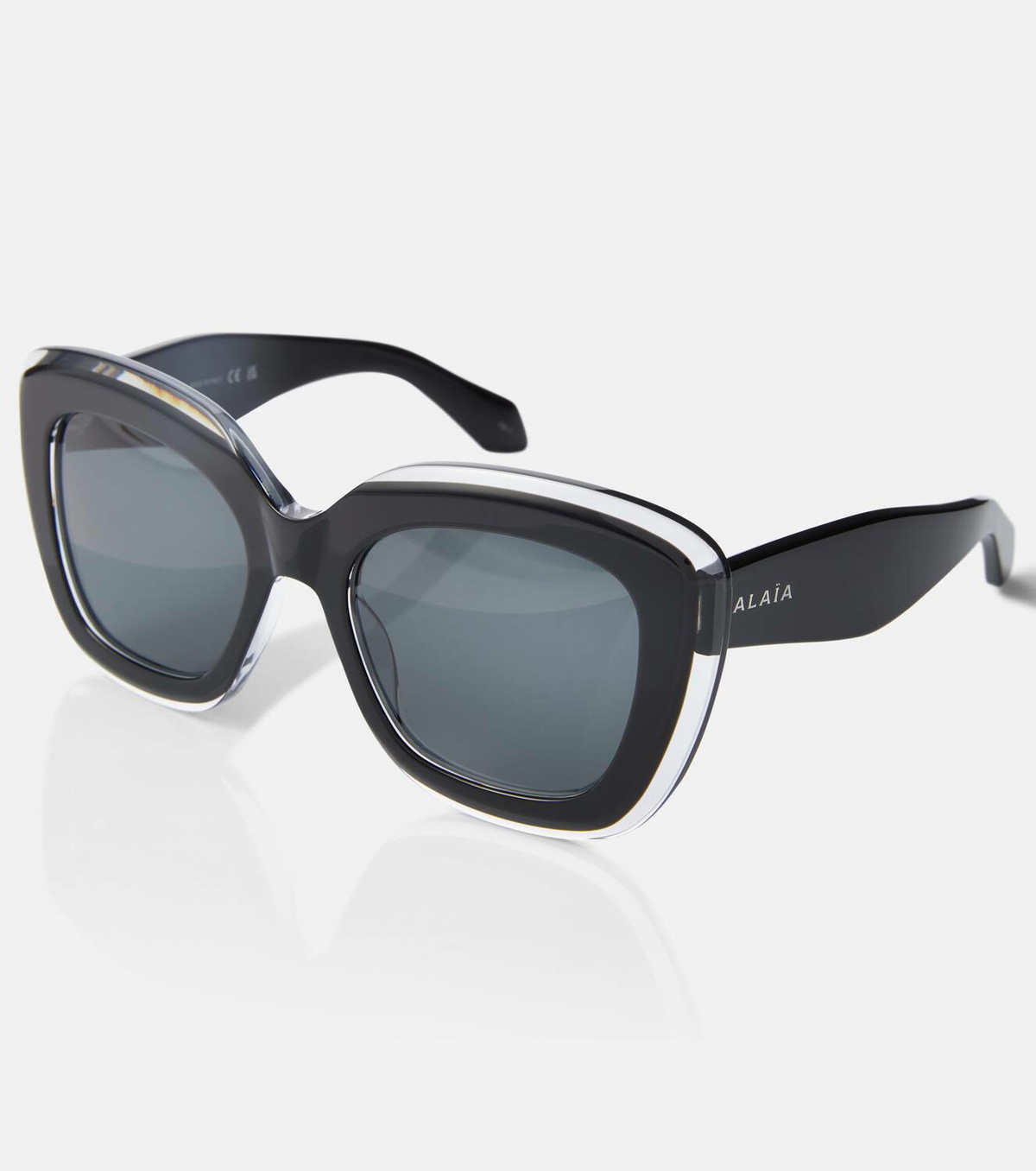 Alaïa Logo square sunglasses ALAÏA