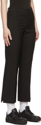 AMI Alexandre Mattiussi Black Flared Short Trousers