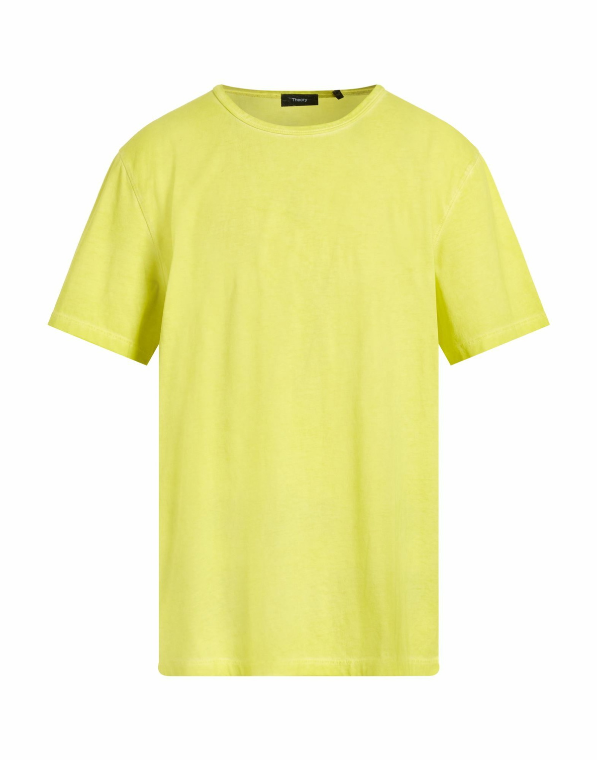 Theory Mens T-shirt Lime in Green