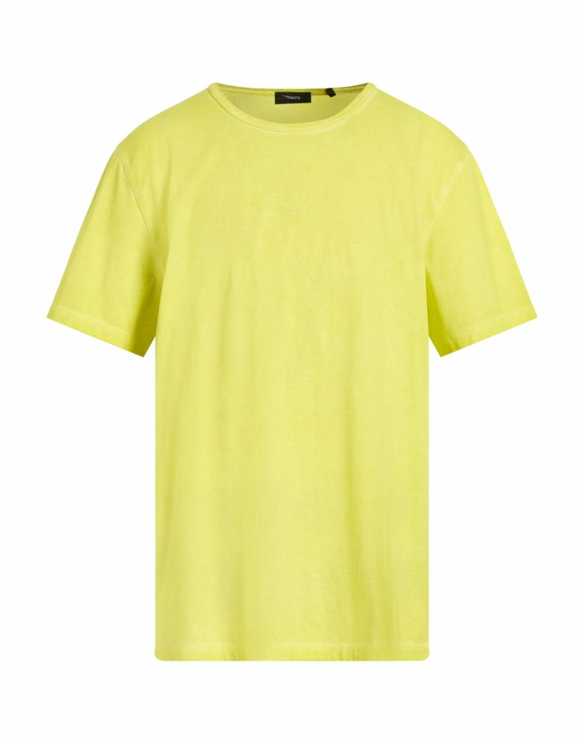 Photo: Theory Mens T-shirt Lime in Green