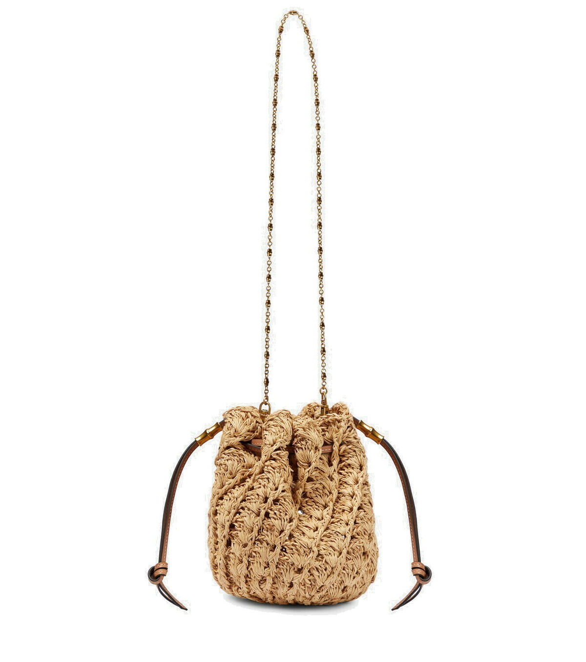 【直営・関税送料込】Raffia drawstring po Zimmermann Raffia drawstring pouch Zimmermann