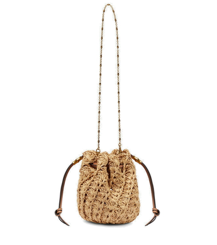 Photo: Zimmermann Raffia drawstring pouch