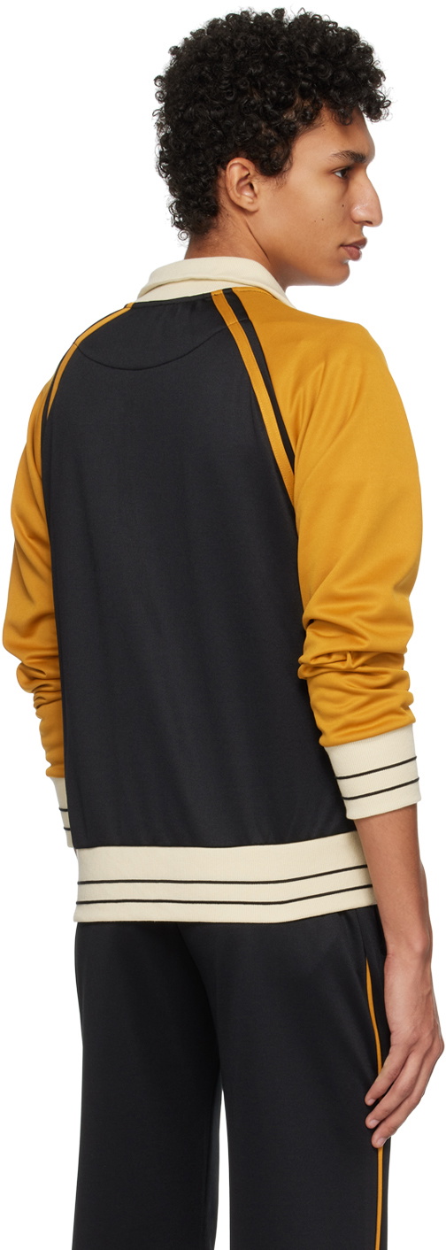 Wales Bonner SSENSE Exclusive Black Percussion Track Jacket Wales
