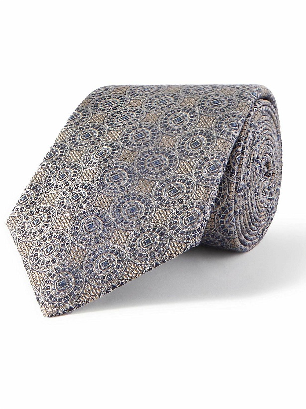 Photo: Brunello Cucinelli - 8cm Silk-Jacquard Tie