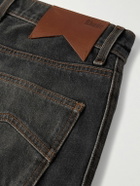 Rhude - '90s Traxedo Straight-Leg Jeans - Black