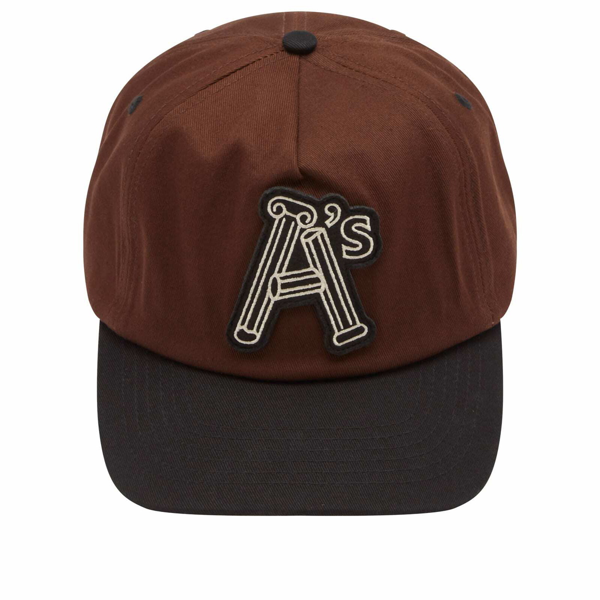Aries Men's Column A Cap in Brown 