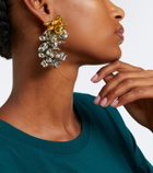 Dries Van Noten Embroidered drop earrings