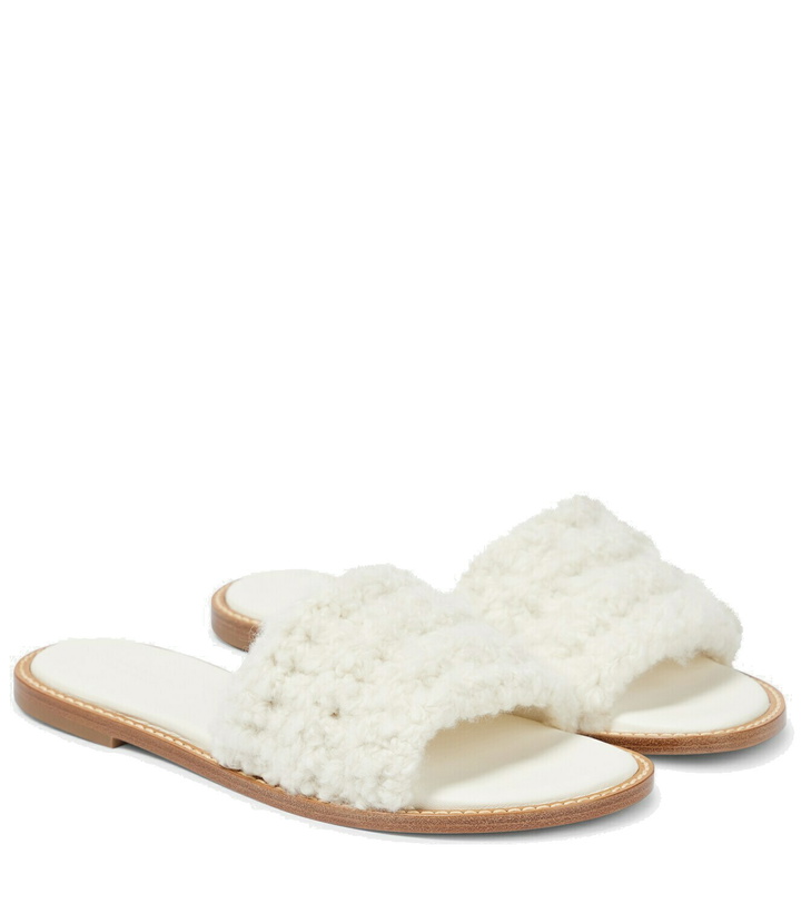 Photo: Gabriela Hearst - Ballast bouclé sandals