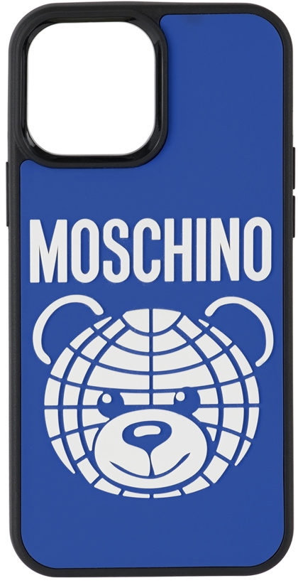 Photo: Moschino Blue Teddy iPhone 13 Pro Max Case