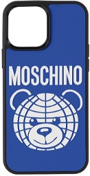 Moschino Blue Teddy iPhone 13 Pro Max Case