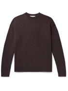 Studio Nicholson - Nimbus Cotton and Merino Wool-Blend Sweater - Brown