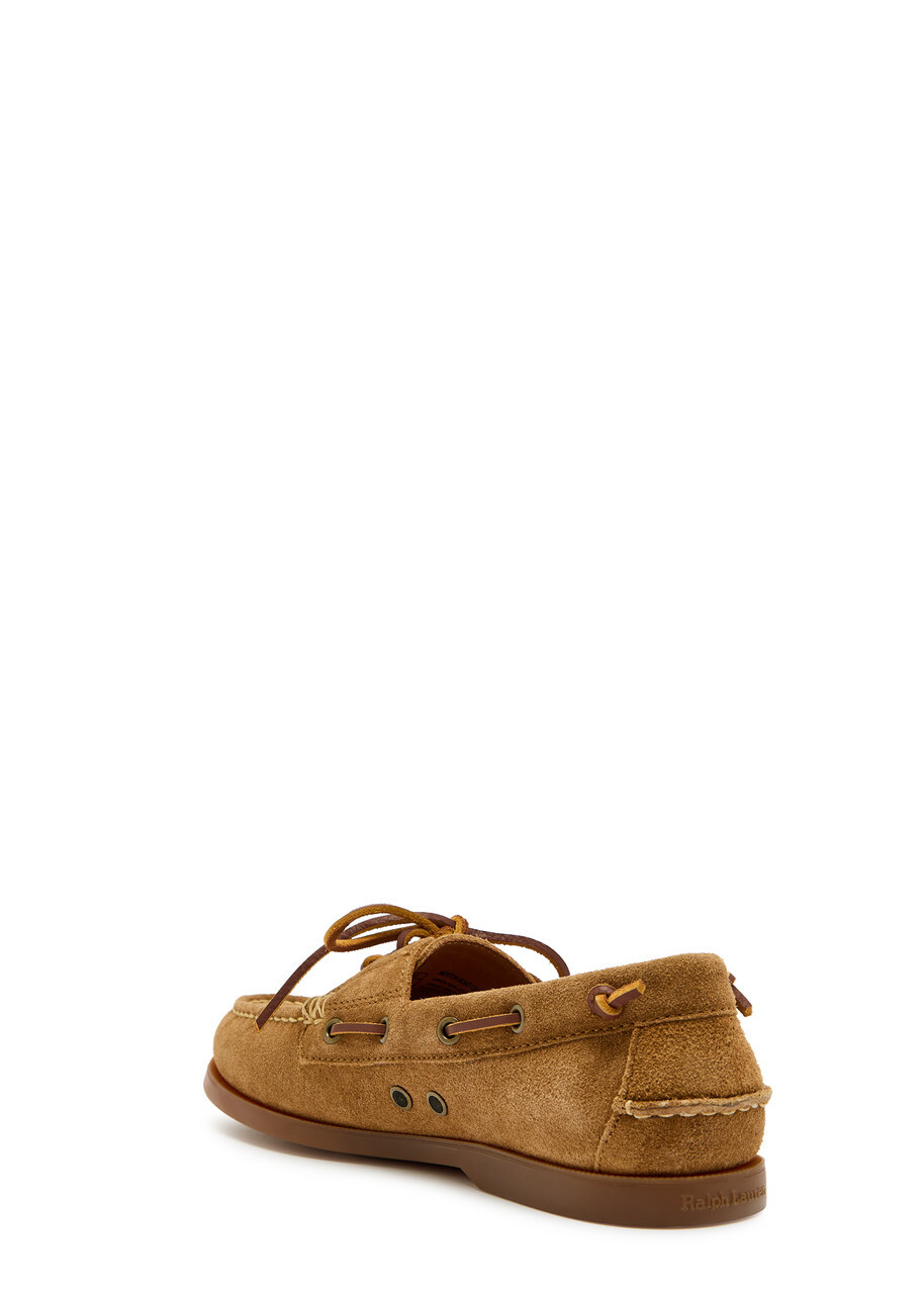 Polo Ralph Lauren Merton Suede Loafers Tan