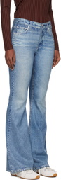 rag & bone Blue rb Miramar Dahlia Flare Jeans