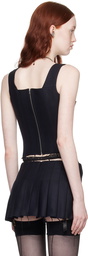 Dilara Findikoglu Navy Bad Reputation Corset