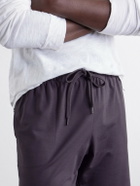 Derek Rose - Basel Straight-Leg Stretch-Modal Jersey Drawstring Pyjama Shorts - Blue