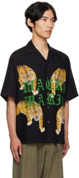 WACKO MARIA Black Tim Lehi Shirt