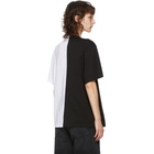 Stella McCartney Black and White Panelled 2001 T-Shirt