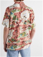 Go Barefoot - Convertible-Collar Printed Cotton-Blend Shirt - Multi