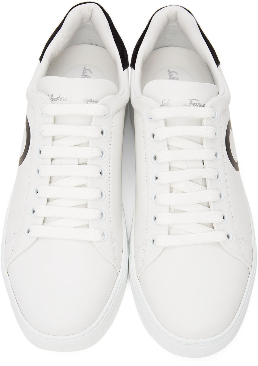 【SALVATORE FERRAGAMO】 Number Gancini Sneakers Gancini sneaker - Men | Ferragamo