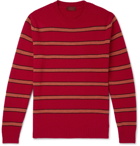 Altea - Striped Virgin Wool Sweater - Men - Red
