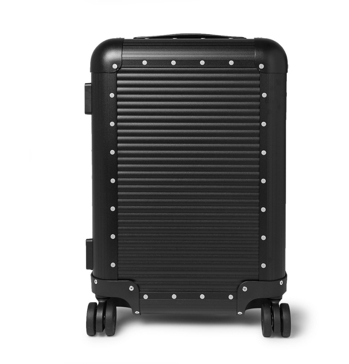 Photo: Fabbrica Pelletterie Milano - Spinner 53cm Aluminium Carry-On Suitcase - Black