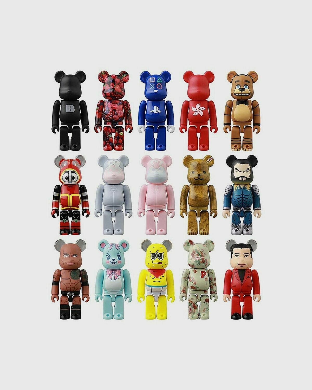 Medicom Bearbrick 100% Series 48 Multi Collectibles & Toys