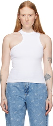 Axel Arigato White Scoop Tank Top