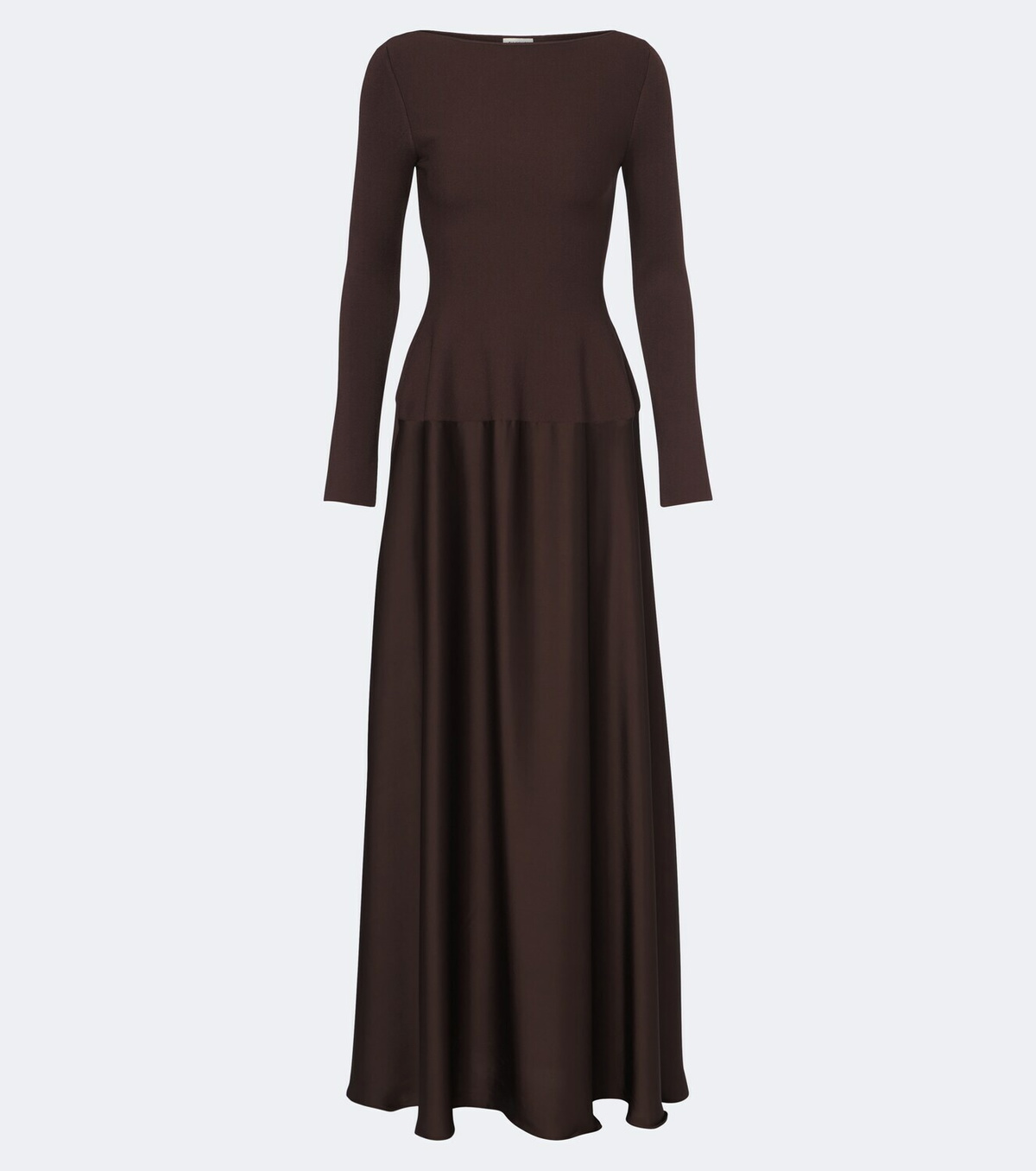 Simkhai Paola knitted satin gown